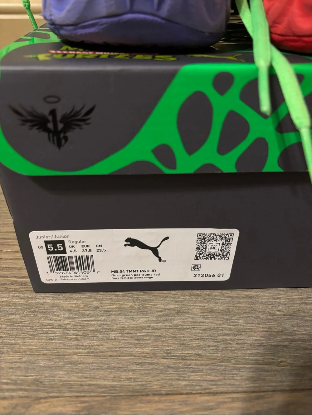 Puma TNMT M.E.L.O kids 5.5